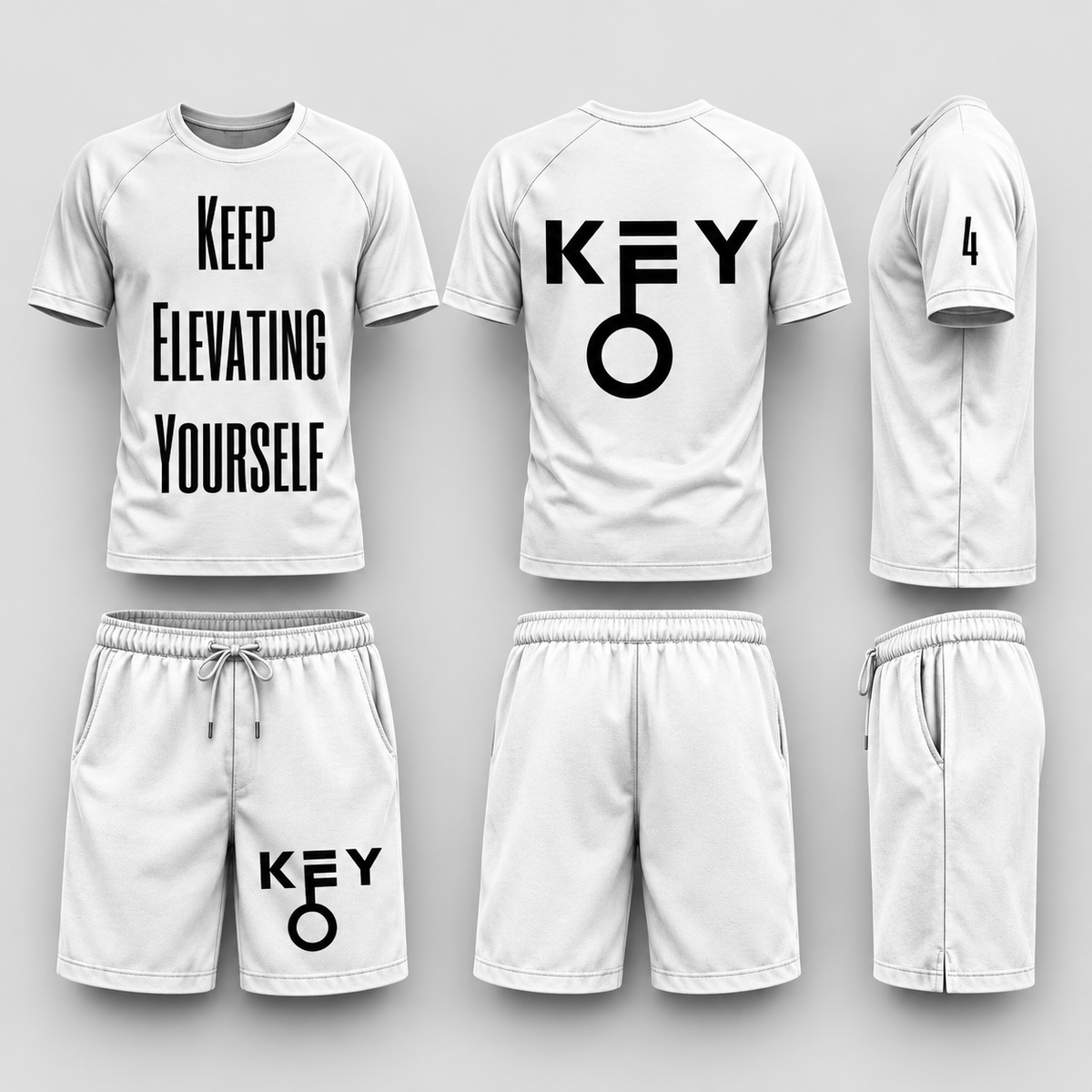 K.E.Y Logo Tracksuit/ShortSet